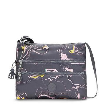 Kipling Alvar Printed Crossbody Bags Soft Marble | CA 1068CT